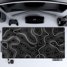 Larskas 90X40 cm Xxl Kaymaz Tabanlı Oyun Mouse Pad, Yüksek Çözünürlük