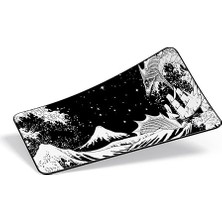 Larskas Minesk 90X40 cm Xxl Gaming Mouse Pad [high Density Hybrid Kumaş] [kaymaz Taban] [yüksek Çözünürlüklü Baskı] Fare Altlığı Oyuncu Mousepad (3 Cats)