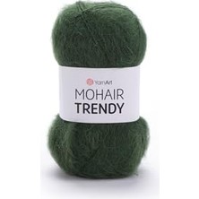 Larskas Yarnart Mohaır Trendy - El Örgü Ipi YEŞIL-111