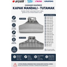 Öz Beyaz Eşya Rçelik - 8123 Hr - 7103 He - 9123 He Çamaşır Makinesi Kapak Tutamağı Mandalı