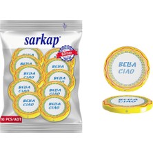 Sync Ticaret Miguel Salad Kavanoz Metal Kapak 800 cc