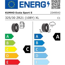 Kumho 325/30R21 108Y Ecsta Sport PS72 S Yaz Lastiği 2025 Üretim