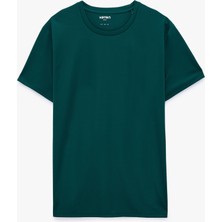 Koton Regular Fit Kısa Kollu Bisiklet Yaka Basic Spor Tişört