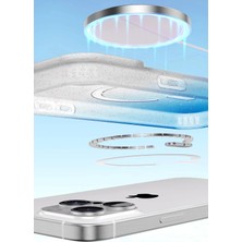 Durukar®   iPhone 14 Pro Max Pummel Shiny Magsafe Kapak - Siyah