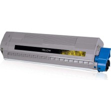 Oki MC853 Sarı Muadil Toner / Oki MC853 / MC853DN / MC873DNCT / MC873DNV / MC873DNW