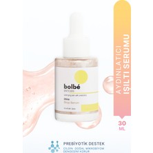 Bolbe Skincare Ton Eşitleyici, Leke Karşıtı, Niacinamide İçeren Işıltı Veren Serum - Shine Drop - 30 ml
