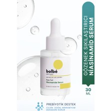 Bolbe Skincare Gözenek Görünümünü Hafifleten, Ton Eşitleyici ve Bariyer Destekleyici,Yatıştırıcı Niacinamide Serum - 30 ml