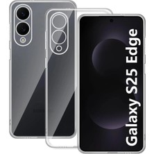 Durukar®  Samsung Galaxy S25 Edge Kılıf Lüx Şeffaf Silikon