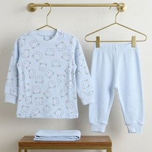 Sebi Bebe Ayıcık Kafa Pijama Takımı 9323