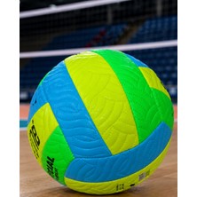 Belle Fusion Mey Ithalat® Renkli Voleybol Topu Dayanıklı Dikişli Antrenman ve Maç Topu