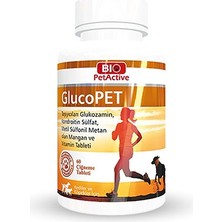 Bio Petactive Glucopet Kedi ve Köpek Eklem Güçlendirici Tablet 60 Adet