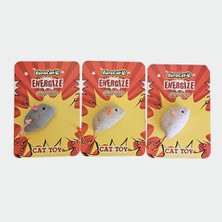 Eurocat Kedi Oyuncağı Tombik Fare Pastel Renk