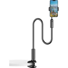 Bix Saiji Ivy-4 Plus 120 cm 360° Derece Dönebilen, Ayarlanabilir ve Dayanıklı 4.7-12.9″ Inç Esnek Kollu Flexible Akrobat  Tablet Tutucu