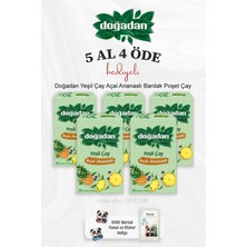 Sync Ticaret Çay Açai Ananaslı Bardak Poşet Çay 5 Al 4 Öde ve Rosie Pamuk