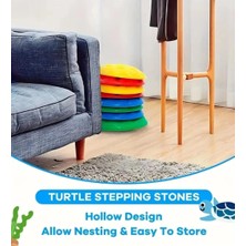 Mey İthalat Mey Ithalat® Çocuk Yarım Küre denge ve Koordinasyon Adası 6 Lı Set