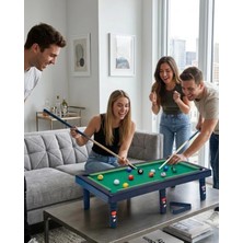 Belle Fusion Mey Ithalat® Masaüstü Bilardo Seti 5 Yaş Üzeri Çocuklar Için Eğitici Oyuncak