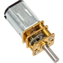 Meon Robotik Otomasyon 12V 4000 Rpm 12MM Redüktörlü Mikro Dc Motor N20