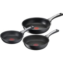 Sync Ticaret Titanyum 6x Unlimitedone Indüksiyon Tabanlı 20/24/28 cm 3'lü Tava Seti - 2100116646