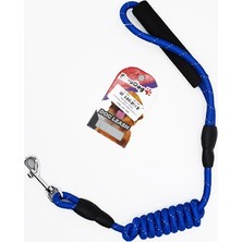 Euro Dog Eurodog Köpek Gezdirme Tasması Reflektörlü 8 mm 120 cm Mavi