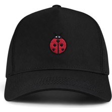 PataCute Minimal Uğur Böceği Yüksek Profil Baseball Şapka