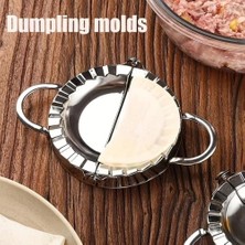 Mey İthalat Mey Ithalat® Pratik Hamur Kapatma Aparatı – Çiğ Börek, Mantı ve Poğaça Kalıbı (7.5 Cm)