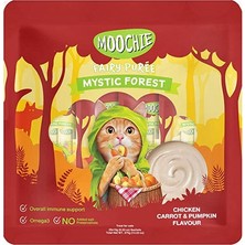 Moochie Tavuklu Havuçlu ve Balkabaklı Sıvı Kedi Ödül Maması 25X15 gr