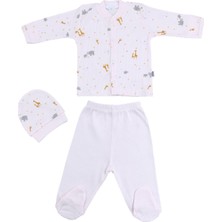 Sebi Bebe Fil Zürafa Pijama Takımı 9193
