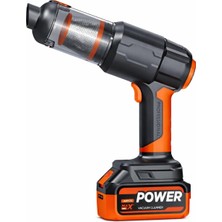 Sync Ticaret Auhma Ahv-21 20.000PA Şarjlı Araç Süpürgesi ve Toz Üfleme Makinesi
