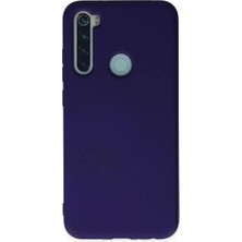 Mey İthalat Mey Ithalat®   Redmi Note 8 Kılıf Nano Içi Kadife Silikon - Mor