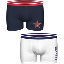 John Frank Iconic 2'li Erkek Boxer JF2BICON03