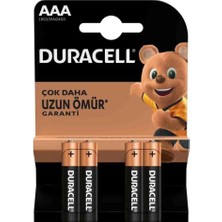 Aydogan's Duracell LR03/MN2400 Alkalin Aaa Ince Kalem Pil 4'lü Paket