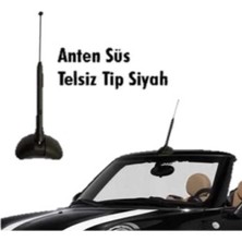 Carub Anten Süs Telsiz Tip Siyah Vakum Etiketçilere Özel