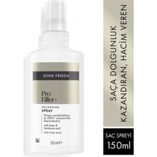 John Frieda Profiller + For Fine Hair Hacim Veren Durulanmayan Sprey
