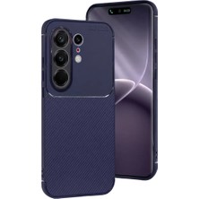 Mey İthalat Mey Ithalat®  Tecno Camon 50 Pro 5g Auto Focus Karbon Kapak - Lacivert