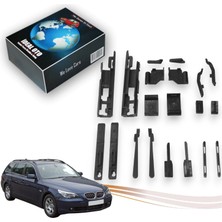 İdeal Otomotiv BMW 5 Serisi E61 Sunroof Perde Kızak Tamir Seti / Cam Tavan Perde Parçaları