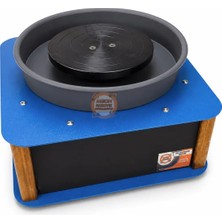 Meon Robotik Otomasyon Masaüstü Çömlek Tornası 200 Rpm Ayarlanabilir Delrin Tabla 220V Seramik Yapım Makinesi