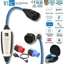 NRGkick Premium Plus16A 11KW Ev Prizi 5m Wifi+Bluetooth Ac Mobil Monofaze & Trifaze Şarj (Wallbox)