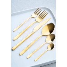 Acar Elenor 72 Parça Titanyum Gold Çkb Tk.
