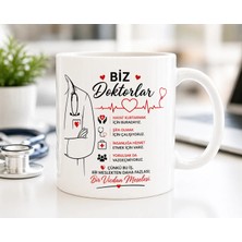 Kişiye Özel 'biz Doktorlar'' Sublimasyon Baskı Kupa
