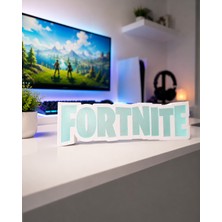 Ovra Fortnite 3D Baskı Dekoratif Masaüstü Yazı Objesi