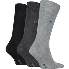 Calvin Klein Erkek Siyah Calvin Klein Ck Men Sock 3p Siyah Erkek Çorap