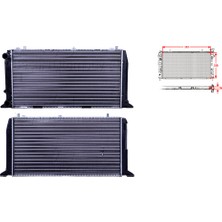 Autolux Su Radyatörü Audi 80 1.6 - 1.6d - 1.8 - 2.0 - 2.0e 1986- 811121253B