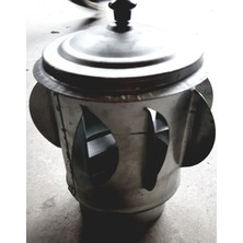 Dorello Boru Çapı 13 cm Aspirator Fırıldağı Rüzgar Gülü Döner Soba Bacası Bacamatik
