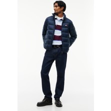 Tommy Hilfiger Tjm Lıght Down Packbl Jacket Ext Erkek Mavi Mont - DM0DM23231