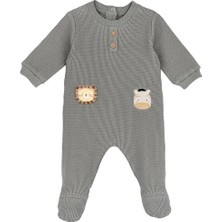 Chicco Bebek Arkadan Açılan Yuvarlak Yakalı Tulum