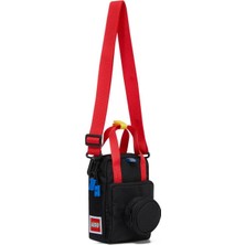 20323-0354 Premium 1x1 Lego® Yapım Parçası Çapraz Çanta - Siyah - Çok Renkli