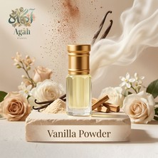 Agah Vanilla Powder - 3 ml Alkolsüz Esans (Unisex) - Kakao Tozu - Vanilya Özü - Palo Santo - Misk Notaları