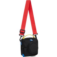 20320-0354 Premium 1x1 Mini Lego® Yapım Parçası Çapraz Çanta - Siyah - Çok Renkli