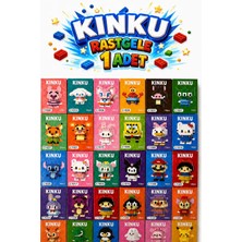 Kinku Kutulu Block-Puzzle-Yapboz-3d Zeka Geliştiren-Mini Sevimli Figürler Minyatür 1ADET Karışık