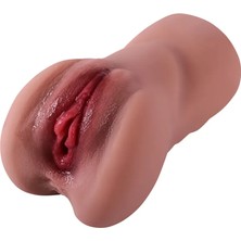 Love Glow Premium Masturbator Maria - Realistik Dokulu Melez Titreşimli Suni Vajina